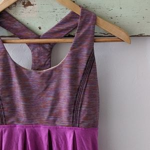 LULULEMON I Ultra Violet Purple Power Dance Yoga Athletic Shelf-Bra Tank Top, 6